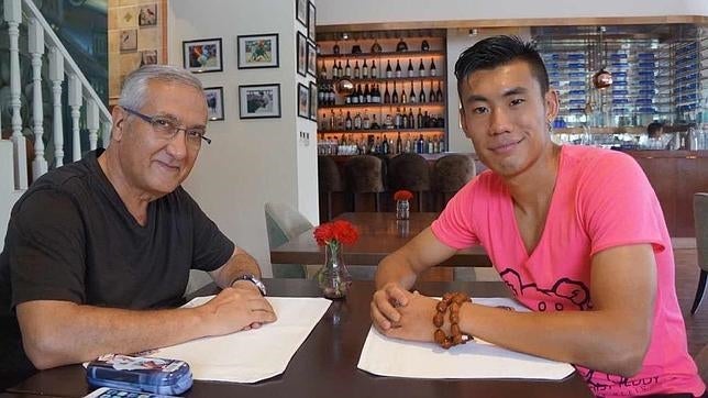 Zhang Chengdong, un chino en la Liga BBVA