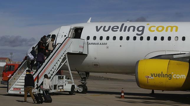 Airbus A320 de la compañía aérea Vueling