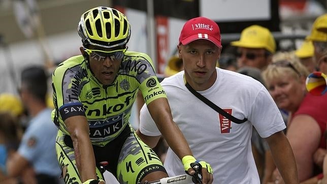 Contador: «Estoy muy tocado»