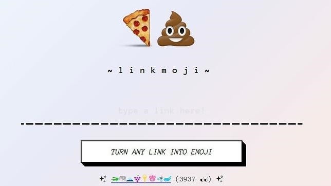 Linkmoji, el acortador de URL a base de «emojis»