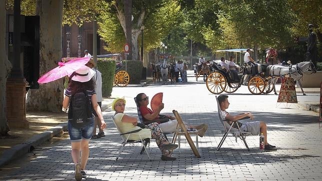 La canícula se ha cebado con las ciudades del sur, como Sevilla