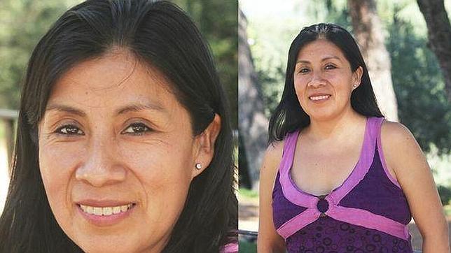 Antonia María Quispe Ayala, una de las candidatas a la presidencia