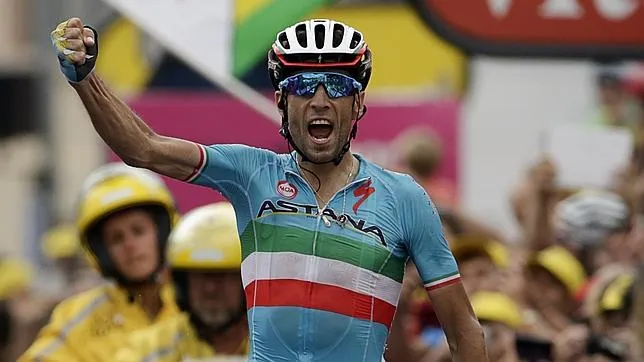 Vincenzo Nibali, ganador de la 19ª etapa del Tour