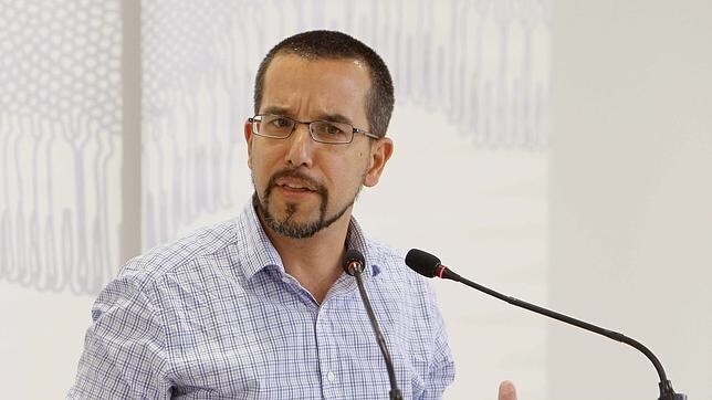 El secretario de Organización de Podemos, Sergio Pascual