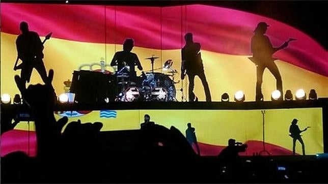 TV3 oculta la bandera de España utilizada por el grupo Scorpions