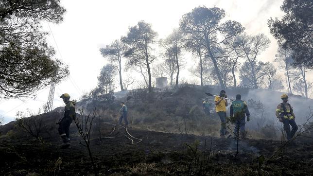 El incendio de Òdena afecta a 1.235 hectáreas