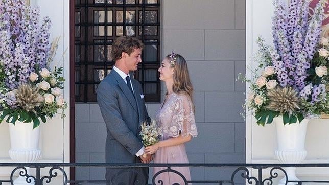 Valentino publica las primeras imágenes de la boda de Pierre Casiraghi y Beatrice Borromeo