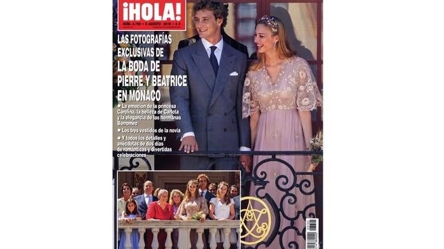 «¡Hola!» publica en exclusiva las imágenes de la boda de Pierre Casiraghi y Beatrice Borromeo