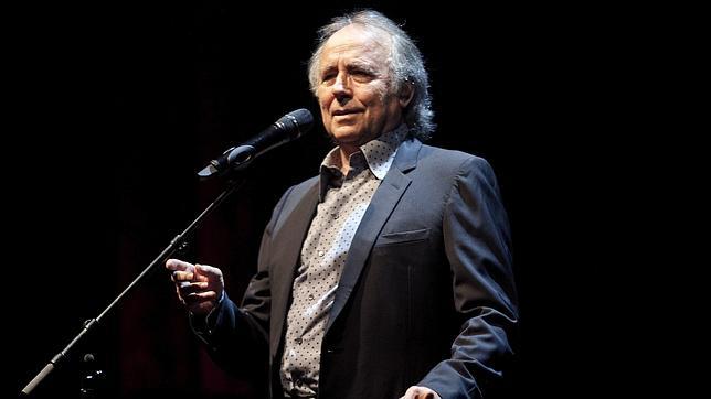 Joan Manuel Serrat, durante un concierto en Perelada