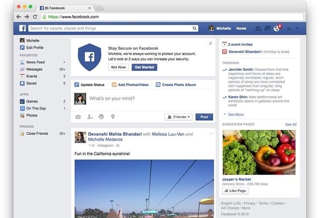 Facebook refuerza la seguridad de los usuarios con una nueva herramienta