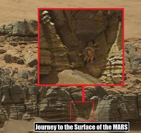 El extraño «cangrejo alienígena» que ha aparecido en Marte