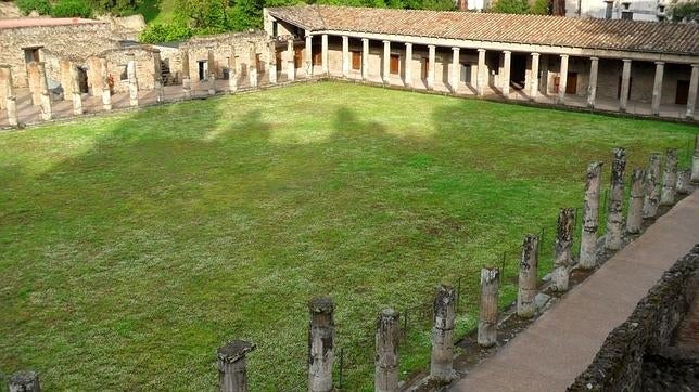 Pompeya recupera su «Gimnasio Grande» tras siete años de restauración