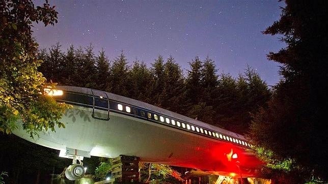 Vivir en un Boeing 727