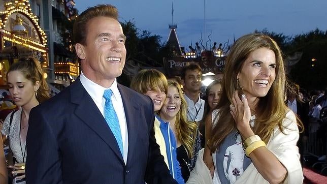 Arnold y Maria Shiver posaban felices antes de su separación