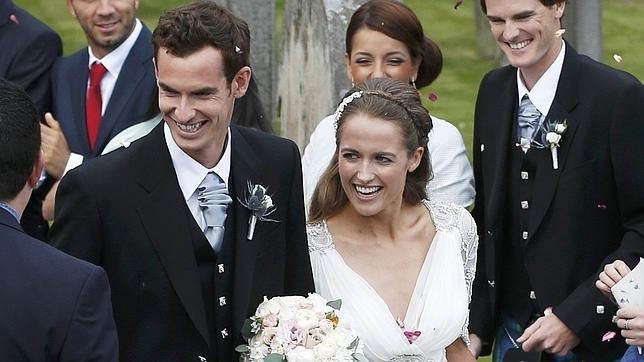 El tenista Andy Murray y su mujer, Kim Sears, esperan su primer hijo