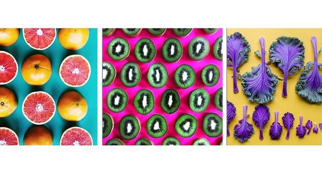 Con un fondo liso destaca el alimento o la receta que se ha elaborado