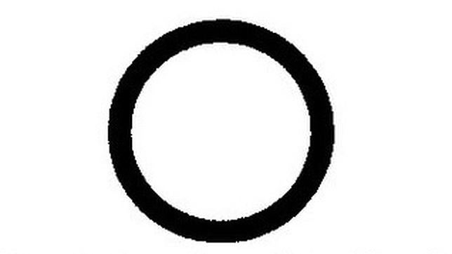 Mensaje de una señal a modo de aviso de que hay que tener «cuidado con la Policía»