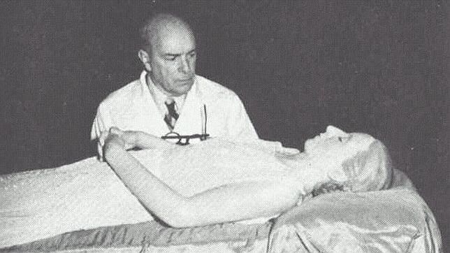 El cadáver momificado de Eva Perón