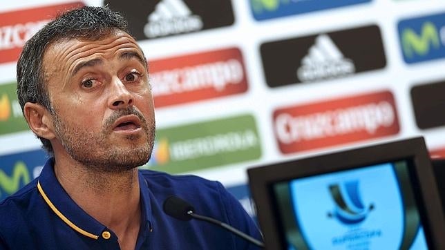 Luis Enrique: «Cuando juega el Barça todo puede pasar»