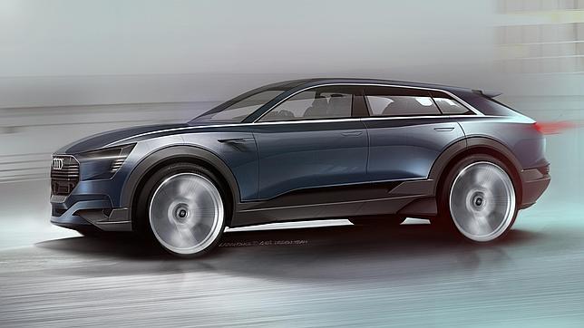 El Audi quattro e-tron Concept anticipa un modelo SUV totalmente eléctrico