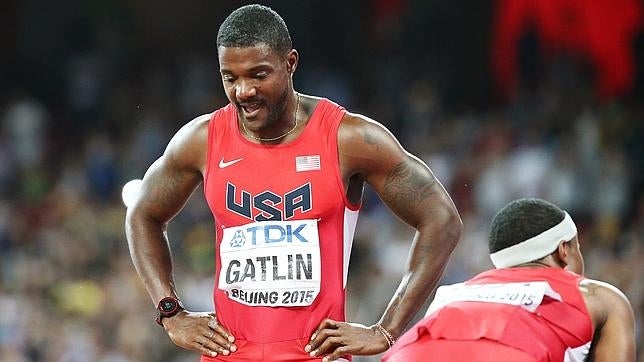 Gatlin se quedó a un parpadeo de la redención