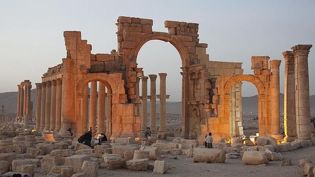 Imagen de archivo de las ruinas de Palmira, que han sufrido un nuevo ataque de Estado Islámico