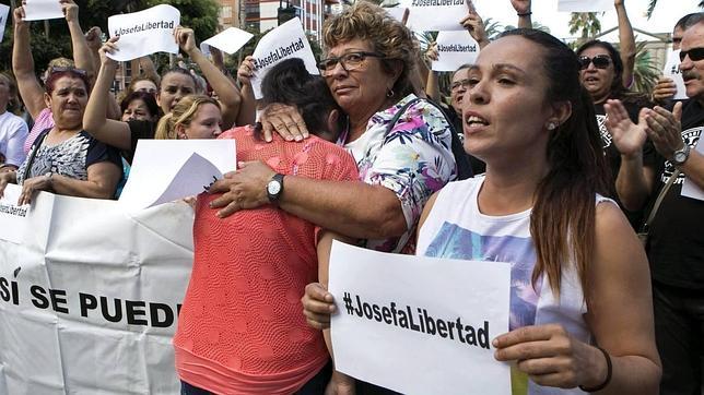 La hija de Josefa Hernández espera poder ir este viernes a buscar a su madre a la cárcel de Lanzarote