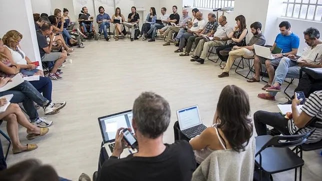 Reunión del Consejo Ciudadano Estatal de Podemos el pasado domingo