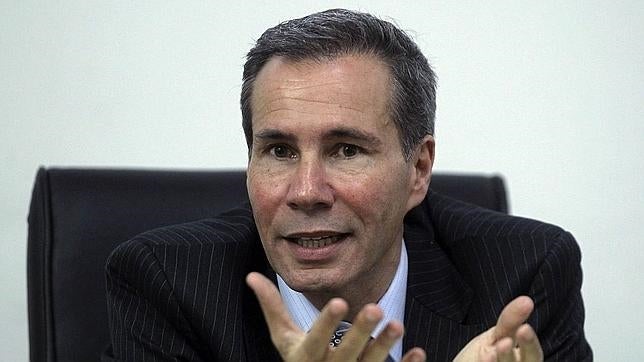 El fiscal Alberto Nisman durante un encuentro con periodistas en 2013