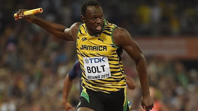El supersónico Bolt también vuela en los relevos