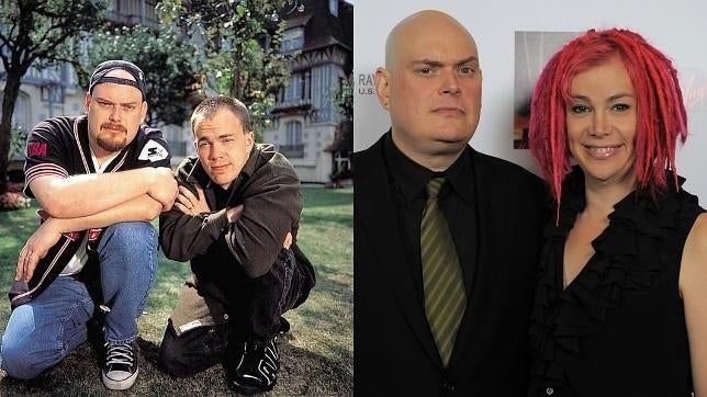 Andy y Larry en una fotografía de archivo. Larry y Lana, en 2013