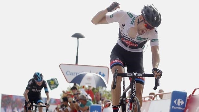 Dumoulin, nuevo líder tras ganar en la Cumbre del Sol