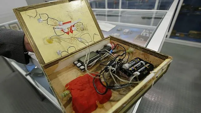 Una caja de puros bomba en el Museo de los Tedax