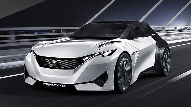 Peugeot Fractal, la apuesta eléctrica de Peugeot en Frankfurt