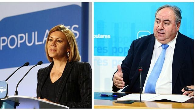 Tirado afirma que la líder del PP en la región «es y será Cospedal»