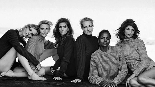 Las topmodels de los 90 se reúnen bajo la lente de Peter Lindbergh