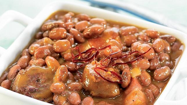 Alubias de Tolosa estofadas