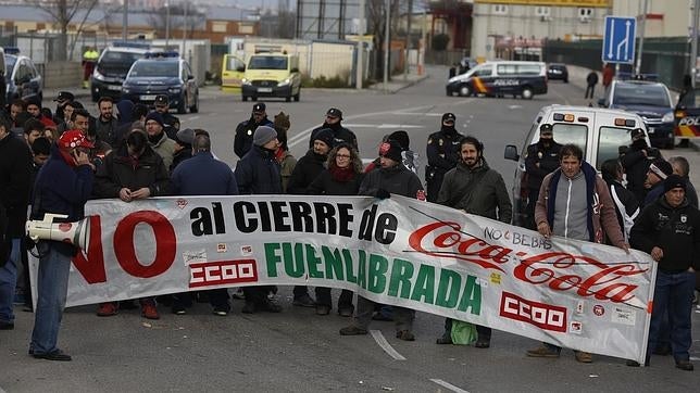 La embotelladora de Coca-Cola reabrirá la planta de Fuenlabrada el próximo lunes