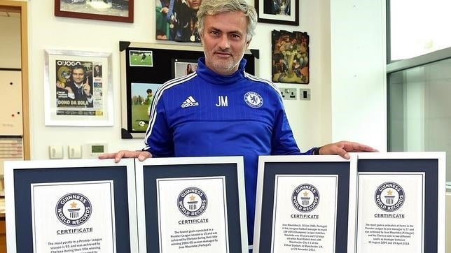 Mourinho entra en el Libro Guinness de los récords