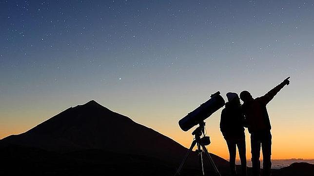 Noches de estrellas en el Teide