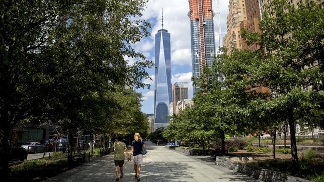 Una vista del One World Trade Center, el pasado mes de agosto