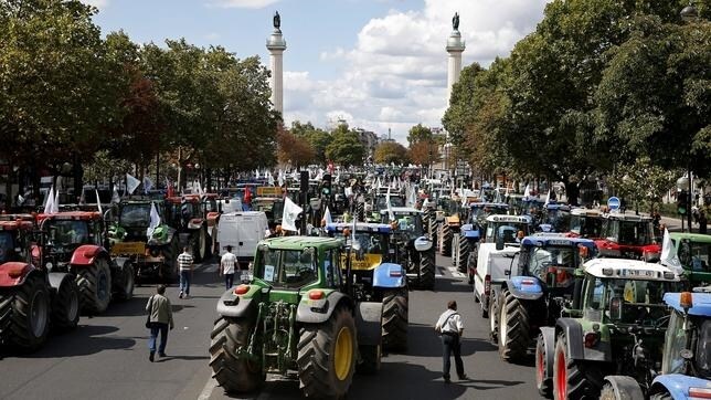 Los líderes sindicales pidieron a sus «tropas» que «aparcasen» en las afueras de París