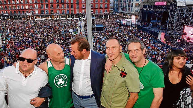 Celtas Cortos celebra una «nueva» Valladolid que «ha recuperado sus alas»