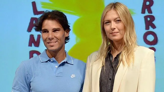 Rafael Nadal y María Sharapova