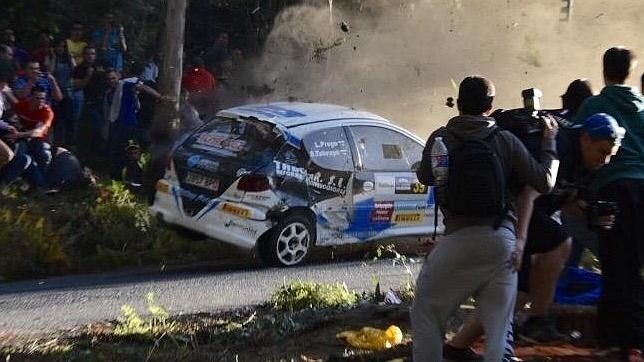 El accidente en el Rally de La Coruña se saldó con siete muertos