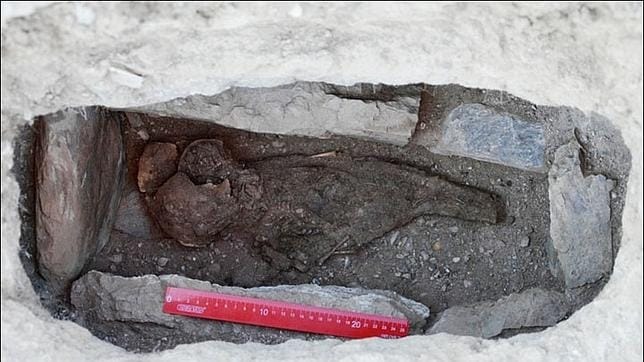 Encuentran un bebé momificado de hace 1.500 años en las montañas del Altai