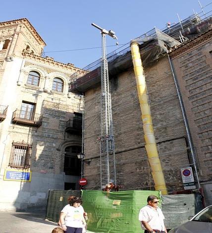 La Magdalena recupera la torre que se salvó en la Guerra Civil