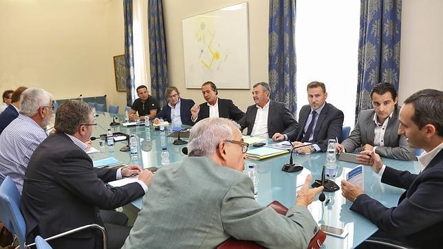 Reunión de gobierno de la Diputación de Alicante