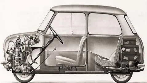 Diseño del primer Mini Classics (BMW)