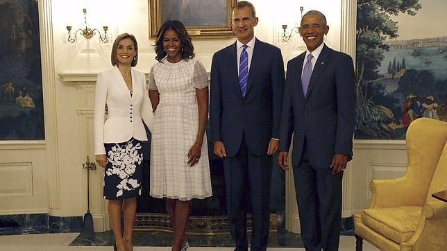 Obama, frente al Rey: «Queremos una España fuerte y unida»